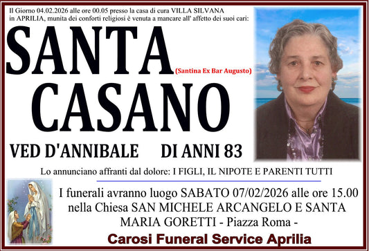 SANTA CASANO