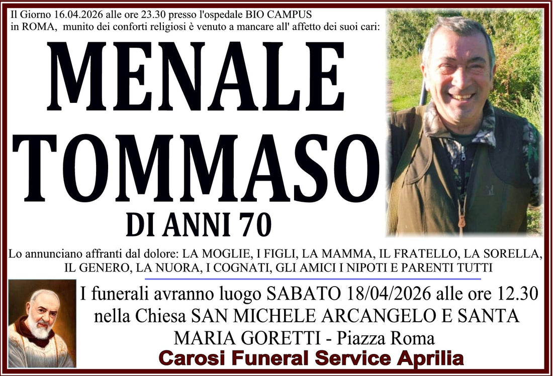 MENALE TOMMASO