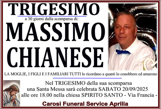 MASSIMO CHIANESE