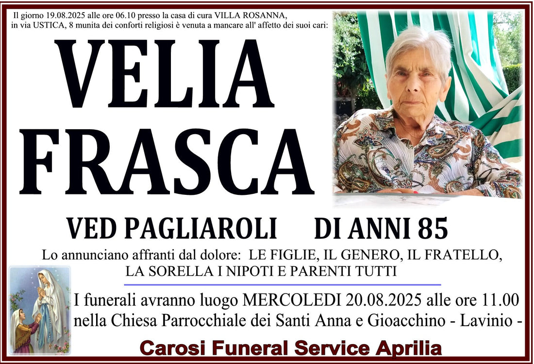 VELIA FRASCA