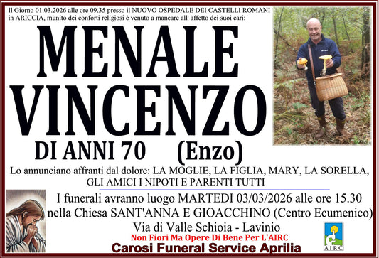 VINCENZO MENALE