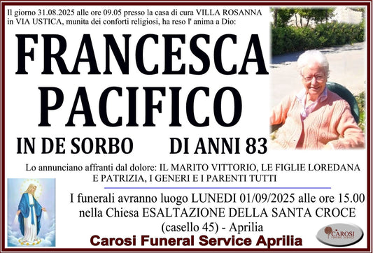 FRANCESCA PACIFICO
