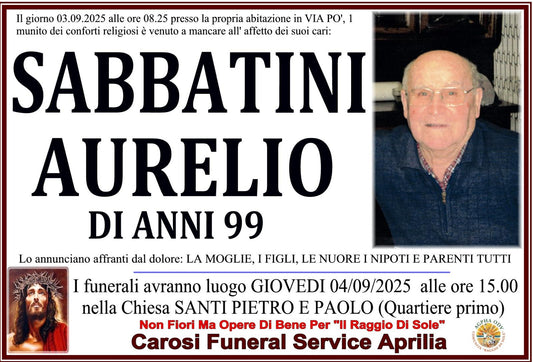 SABBATINI AURELIO