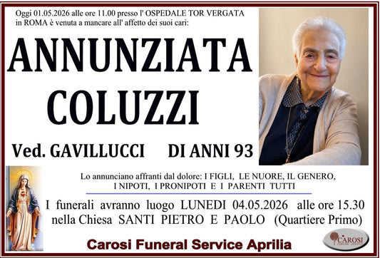 ANNUNZIATA COLUZZI